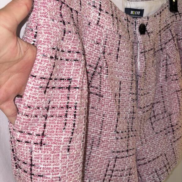 Maeve by Anthropologie Pink Plaid Shorts Women's Size 6 with pockets Perfect EUC - Picture 3 of 11